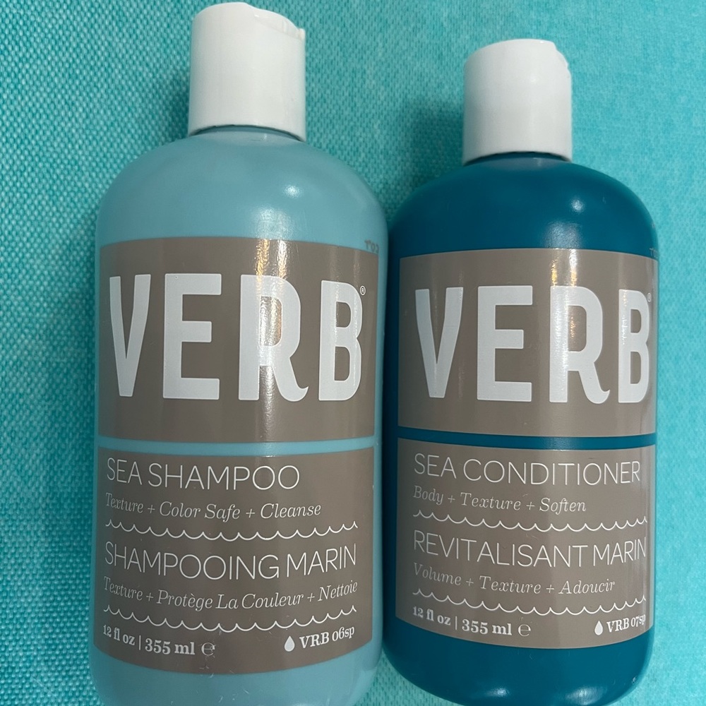 VERB Sea Shampoo + Sea Conditioner NEW